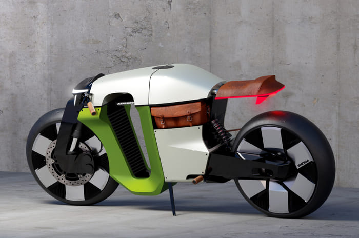 Skoda goes off-script with Slavia B Concept Bike